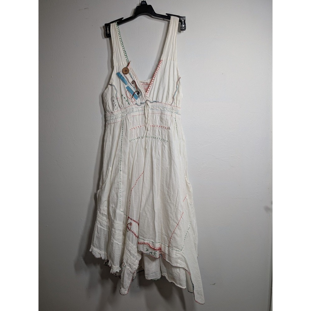 Sol Clothing Distressed Dress‎